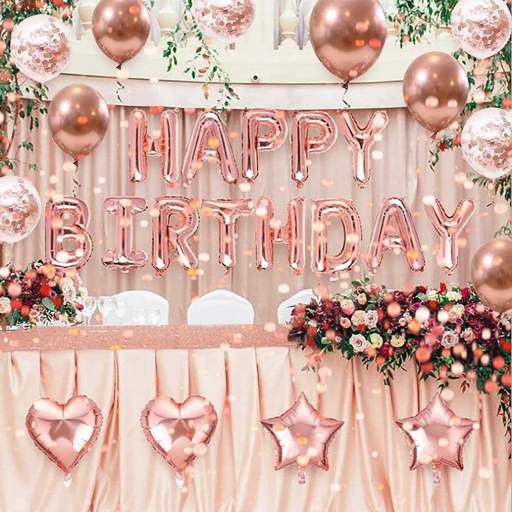 Confetti Foil Balloon 30/Set Party Supplies Banner Paper Garland For Happy Birthday Decoration Kids Baby Air Wedding Metallic Balloons, Zas2341