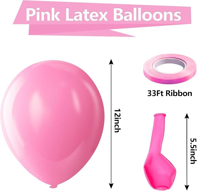 12 Inch Green Latex Balloons, 100 Pcs with 1 Ribbon for Parties