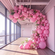 12 Inch Green Latex Balloons, 100 Pcs with 1 Ribbon for Parties