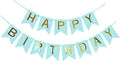 Blue Happy Birthday Banner – Birthday Banner Boy Girl Men Women – Birthday Party Decoration - Party Supplies – Kid’s Party Banners