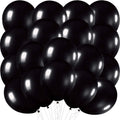 Black Latex Balloons Kit for Birthday Party - Pack of 30, 12 Inch | Black Metallic Balloons for Graduation Party Decorations | Shiny Black Balloons for Wedding Decorations, Bridal and Baby Sh