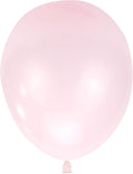 100 PCS 12 Inches Pink Latex Balloons Large Thick Big Round Biodegradable Bulk Helium Gas or Air Inflated for Kids Birthday Graduation Wedding Party Halloween Christmas Deco Supplies Favors