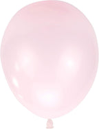 100 PCS 12 Inches Pink Latex Balloons Large Thick Big Round Biodegradable Bulk Helium Gas or Air Inflated for Kids Birthday Graduation Wedding Party Halloween Christmas Deco Supplies Favors