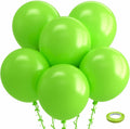 Lime Green Balloons 18 Inch- 30 Pack Large Thick Green Balloons Big Round Light Green Latex Balloons for Birthday Bridal Shower Dinosaur Jungle Party Decoration