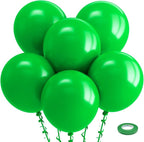 Green Balloons 18 Inch - 30 Pack Large Thick Light Green Balloons Big Round Green Latex Balloons for Birthday Baby Shower Christmas Jungle Safari Theme Party Decorations