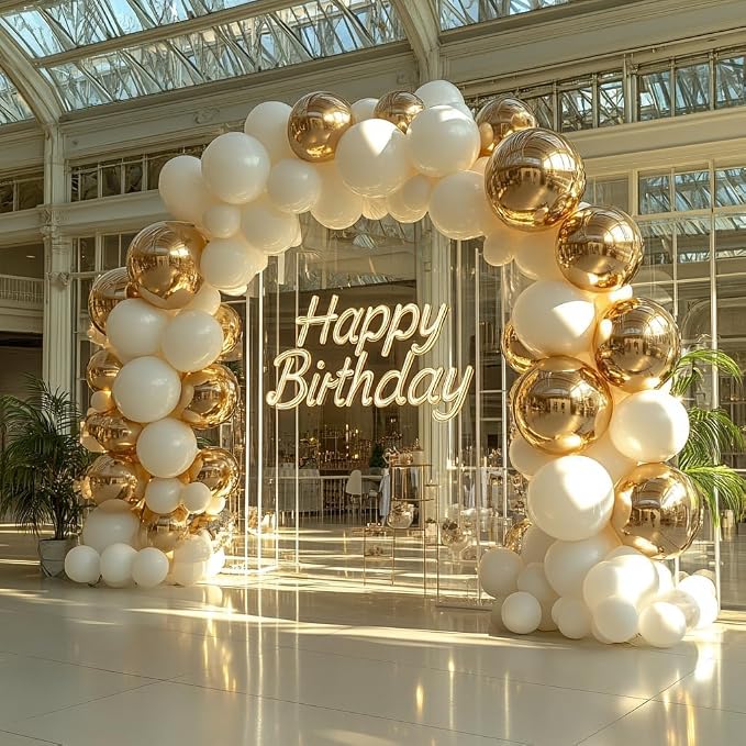 12 Inch Green Latex Balloons, 100 Pcs with 1 Ribbon for Parties
