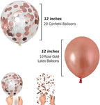 Confetti Foil Balloon 30/Set Party Supplies Banner Paper Garland For Happy Birthday Decoration Kids Baby Air Wedding Metallic Balloons, Zas2341