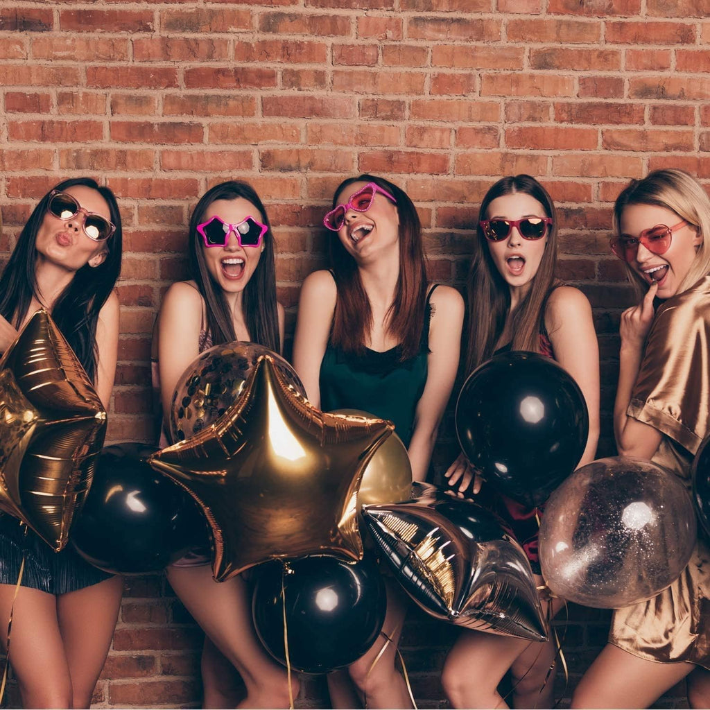Black Balloons Latex Party Balloons - 50 Pack 12 inch Helium Matte Black Balloons for Wedding Graduation Baby Shower Birthday Party Decorations