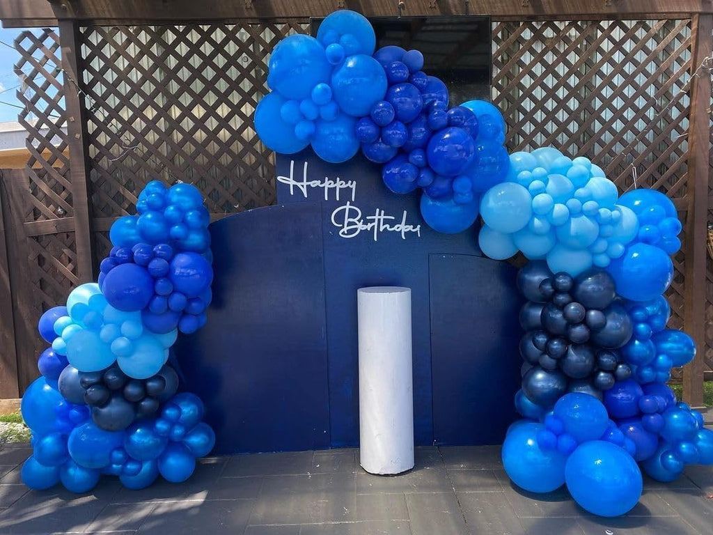 Blue Balloons Latex Party Balloons – 50 Pack, 12 Inch Helium Matte Blue Balloons for Birthday, Wedding, Baby Shower, Gender Reveal, and Party Decorations