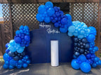 Blue Balloons Latex Party Balloons – 50 Pack, 12 Inch Helium Matte Blue Balloons for Birthday, Wedding, Baby Shower, Gender Reveal, and Party Decorations