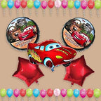 Party Decoration Cars Theme Foil Balloon Set of 5 pcs