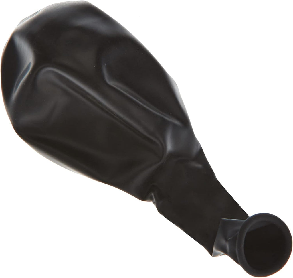 Black Balloons Round - Standard (12 inchx40Pcs)
