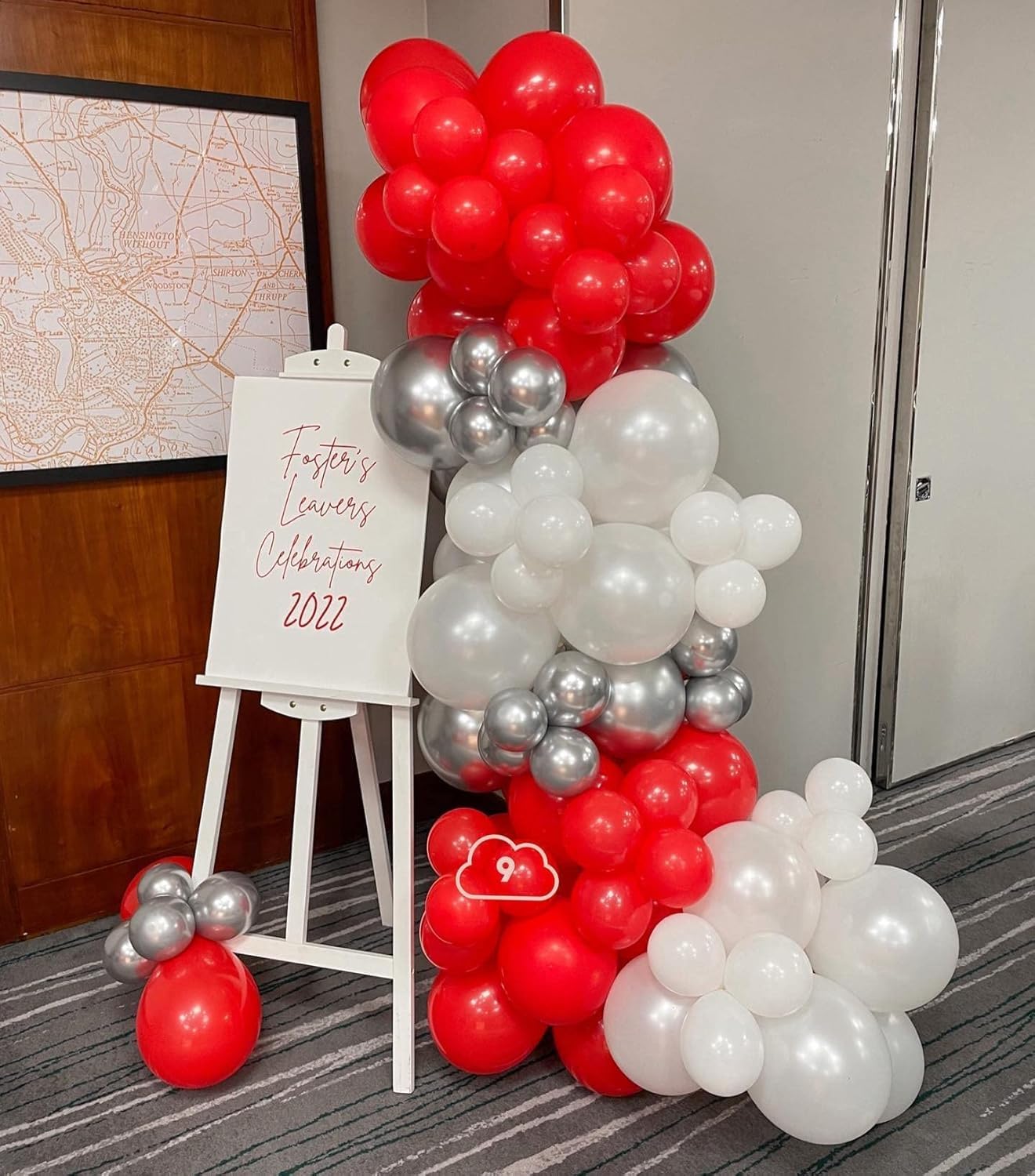 Red Balloons Latex Party Balloons - 50 Pack 12 inch Helium Red Balloons for Christmas, Wedding, Anniversary, Baby Shower, Birthday Party Decorations