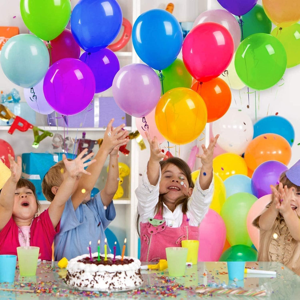 100 ct assorted Balloon 10Inch Latex Helium Balloons for Wedding Birthday Party Festival Christmas Decorations