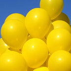 Yellow Balloons Latex Party Balloon - 50 Pack 12 inch Round Helium Balloons for Birthday Wedding Baby Shower Sunflower Honeybee Theme Party Decorations