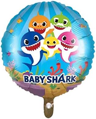 Baby Shark Theme Birthday/Baby Shower/Birthday Party Decoration Balloons Set of 5