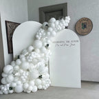 White Balloons Latex Party Balloons - 50 Pack 12 inch Helium Matte White Balloons for Wedding Graduation Baby Shower Birthday Anniversary Party Decorations
