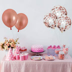 Confetti Foil Balloon 30/Set Party Supplies Banner Paper Garland For Happy Birthday Decoration Kids Baby Air Wedding Metallic Balloons, Zas2341