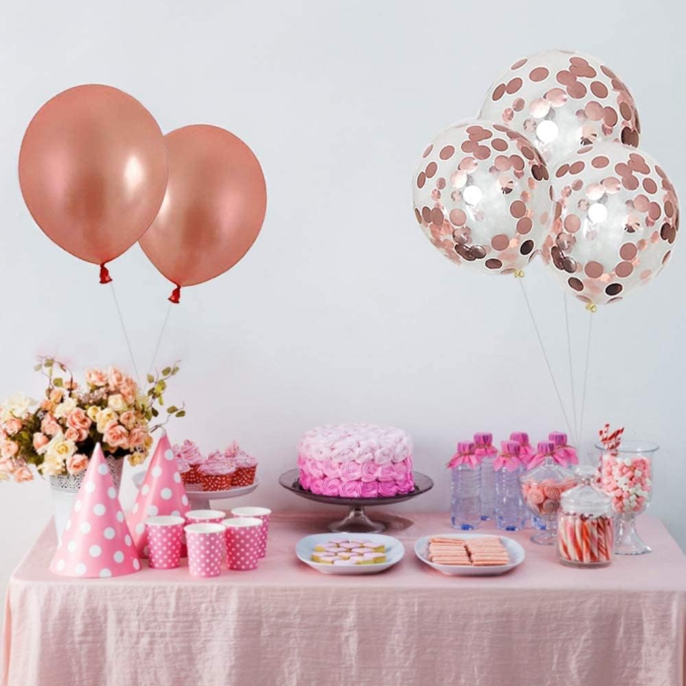 Confetti Foil Balloon 30/Set Party Supplies Banner Paper Garland For Happy Birthday Decoration Kids Baby Air Wedding Metallic Balloons, Zas2341