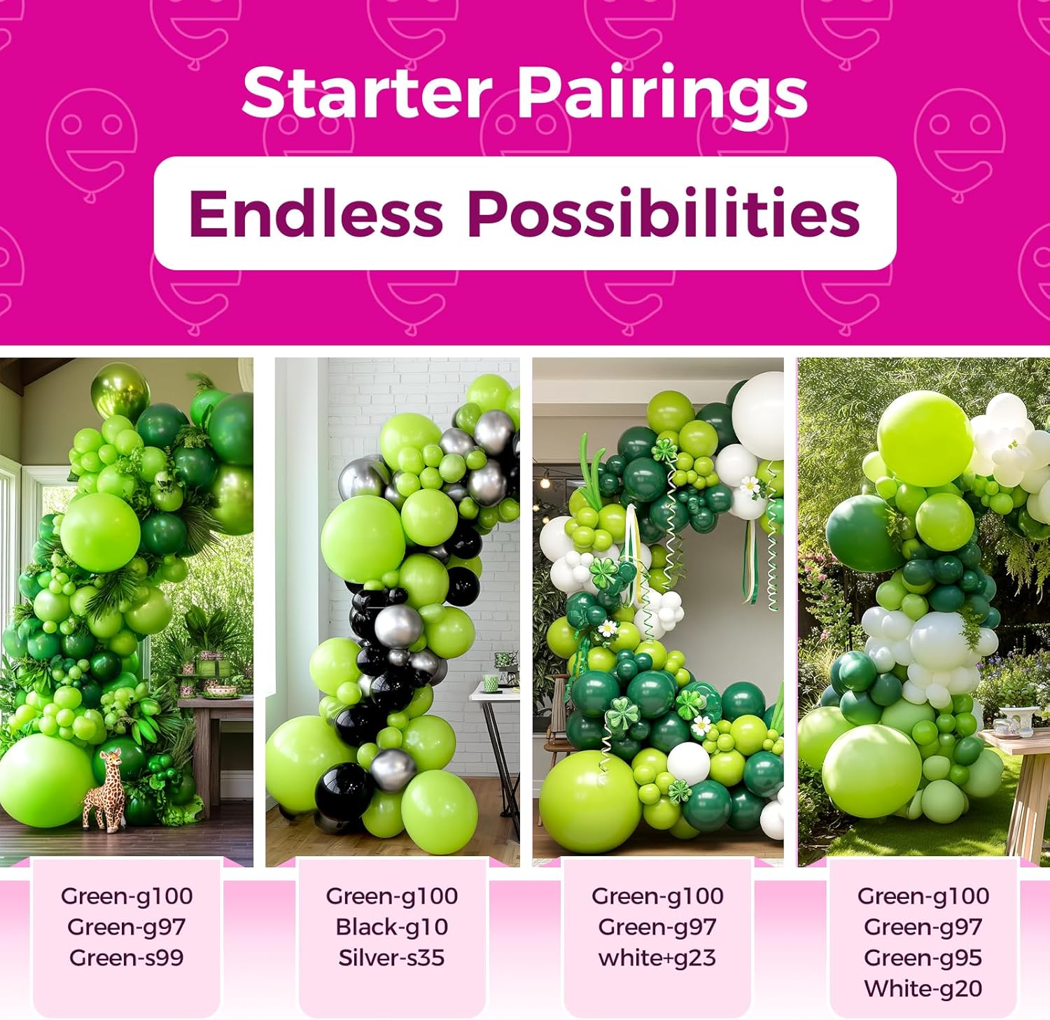 Lime Green Balloons 18 Inch- 30 Pack Large Thick Green Balloons Big Round Light Green Latex Balloons for Birthday Bridal Shower Dinosaur Jungle Party Decoration