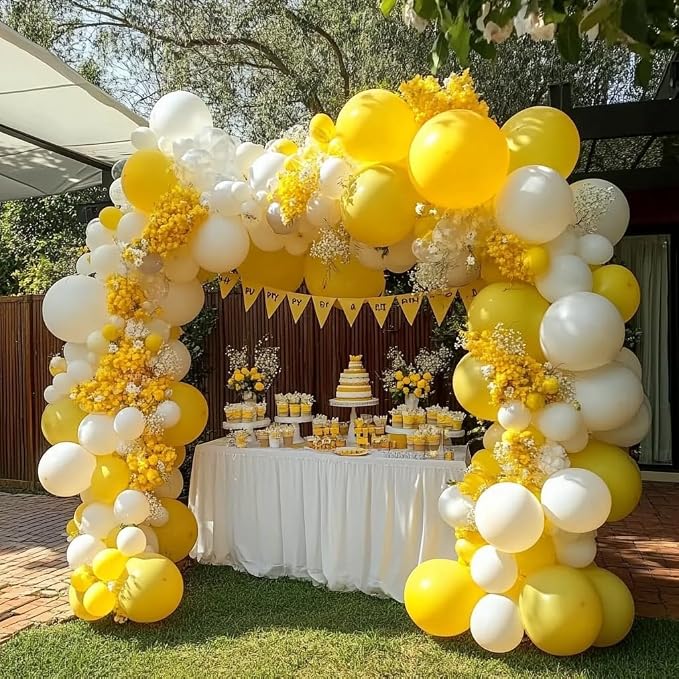12 Inch Green Latex Balloons, 100 Pcs with 1 Ribbon for Parties