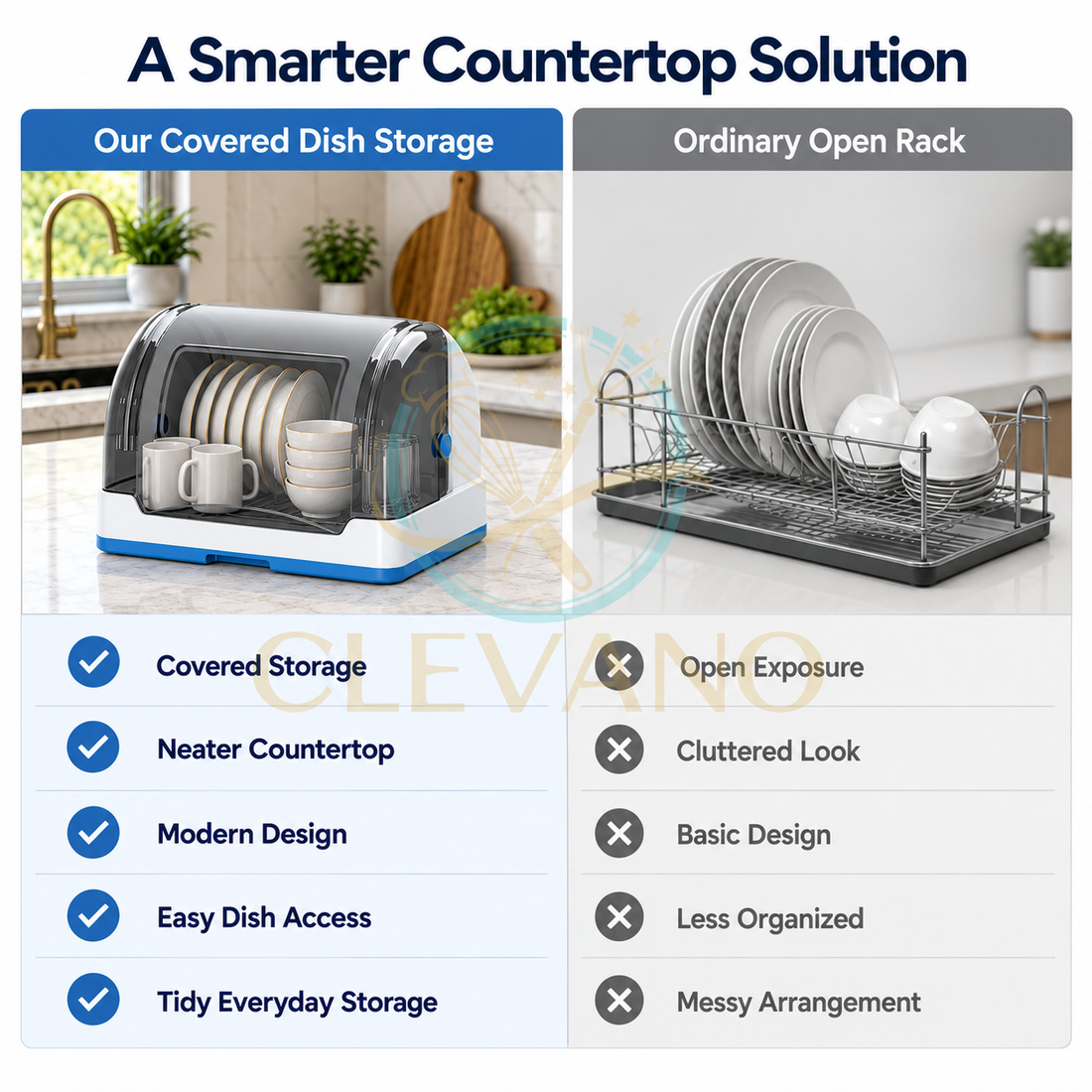 Single layer kitchen item