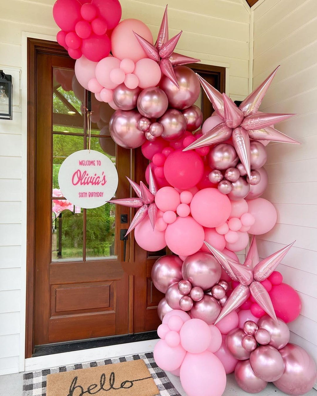 Pink Latex Party Balloons – 50 Pack, 12 inch Helium Matte Balloons for Birthday, Wedding, Baby Shower, Gender Reveal Party Decorations