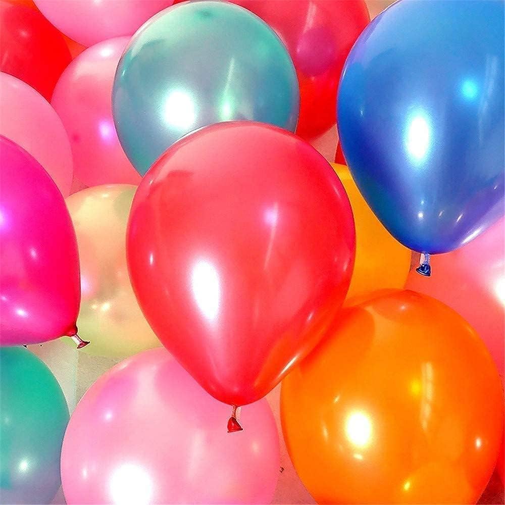 100 ct assorted Balloon 10Inch Latex Helium Balloons for Wedding Birthday Party Festival Christmas Decorations