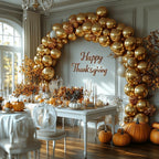 Gold Metallic Chrome Latex Balloons – 100 Pack, 12 inch Gold Round Helium Balloons for Wedding, Graduation, Anniversary, Baby Shower, and Birthday Party Decorations