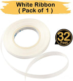 Gold and Black Party Balloons – Pack of 50 | White Latex Balloons | Gold Party Decorations | Chrome Latex Balloons for Birthday, Bachelorette Decor, Bridal Shower, Home, Office Decor Supplies Kit