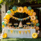 Yellow Balloons Latex Party Balloons - 100 Pack 12 inch Round Helium Yellow Balloons for Birthday Sunflower Party Decorations