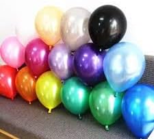 100 PCS 12 Inches Large Big Round Shiny Pearlescent Pearlized Rainbow Assorted Color Biodegradable Latex Balloons Bulk Helium Gas or Air Inflated for Kids Birthday Party Decorations Supplies Favors