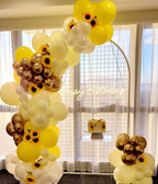 Yellow Balloons Latex Party Balloons - 100 Pack 12 inch Round Helium Yellow Balloons for Birthday Sunflower Party Decorations