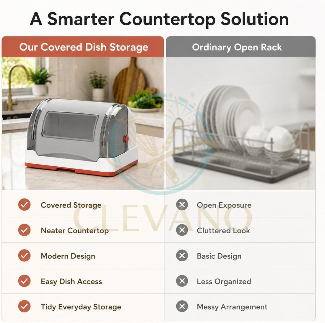 Single layer kitchen item