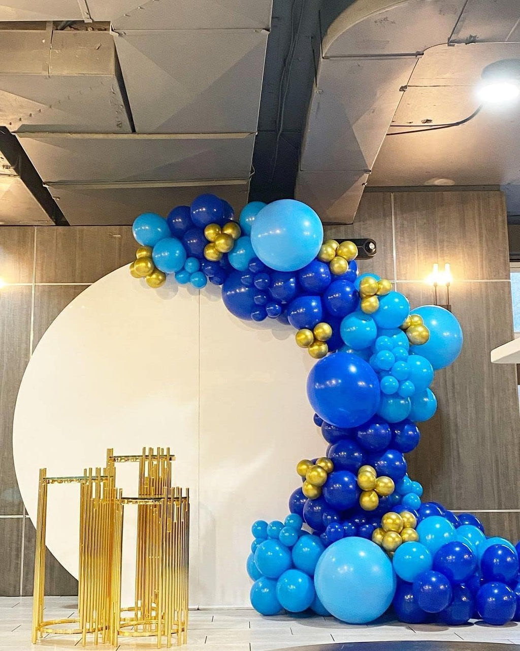 Royal Blue Latex Party Balloons - 100 Pack 12 inch Round Helium Blue Balloons for Birthday, Graduation, Baseball, Nautical, 4th of July, Independence, Memorial Day, Patriotic Party Decorations