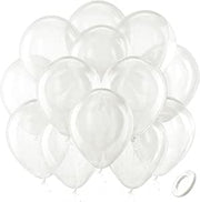 12 Inch Green Latex Balloons, 100 Pcs with 1 Ribbon for Parties