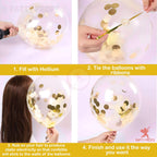 Golden Birthday Balloon Kit – 25Pcs