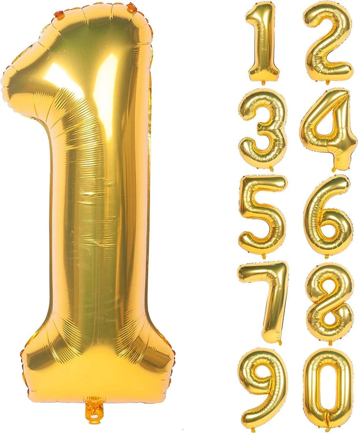 Gold Number 1 Foil Balloon 32 Inch
