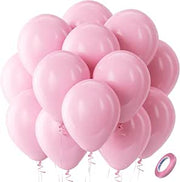 12 Inch Green Latex Balloons, 100 Pcs with 1 Ribbon for Parties