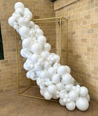 White Balloons Latex Party Balloons - 50 Pack 12 inch Helium Matte White Balloons for Wedding Graduation Baby Shower Birthday Anniversary Party Decorations