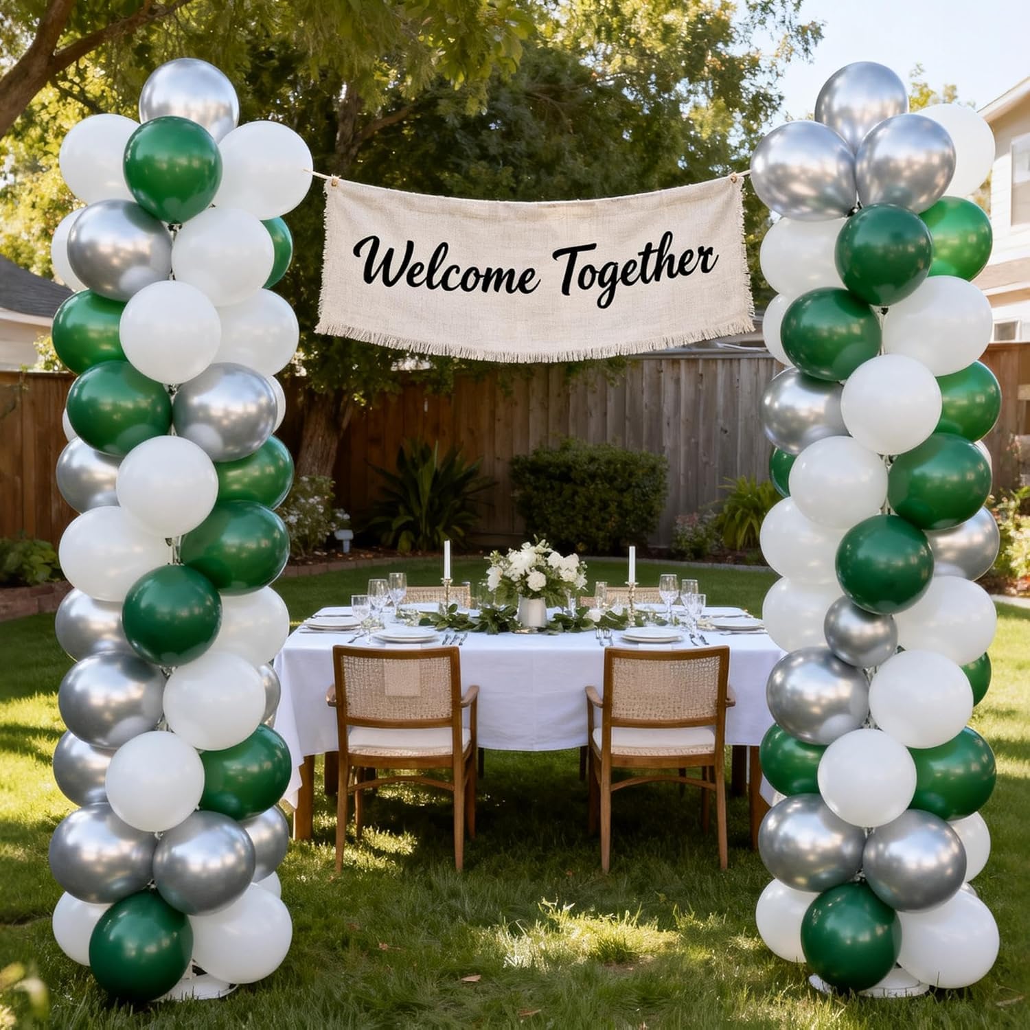 100 Pcs Silver Metallic Balloons for Birthday Balloons Decoration, Balloons for Birthday, Anniversaries, Husband, Wife, Kids, Adults