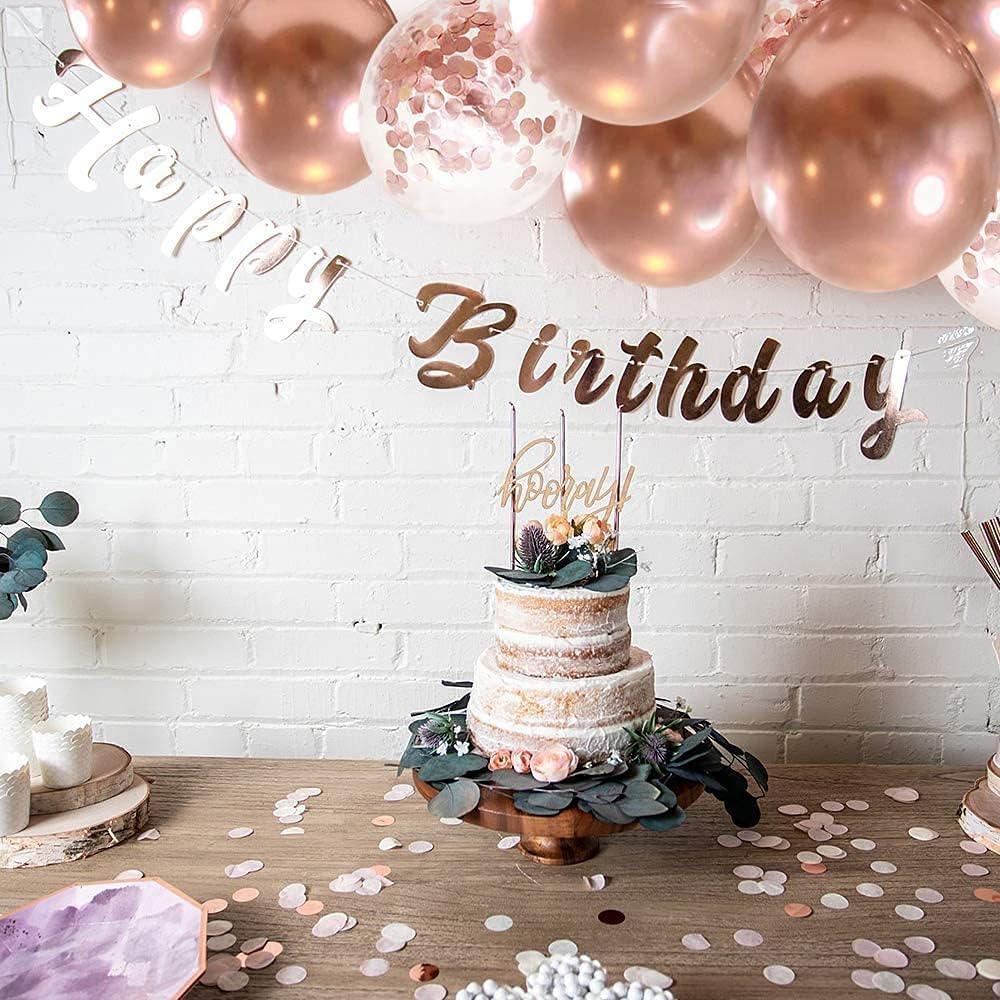 Confetti Foil Balloon 30/Set Party Supplies Banner Paper Garland For Happy Birthday Decoration Kids Baby Air Wedding Metallic Balloons, Zas2341