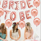 Rose Gold Bride To Be Balloons – 16”
