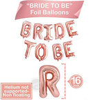 Rose Gold Bride To Be Balloons – 16”