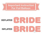 Rose Gold Bride To Be Balloons – 16”