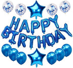 Haimimall Blue Birthday Balloon –25 Pcs