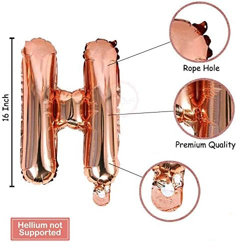 Rose Gold Birthday Decoration Kit – 24 Pcs