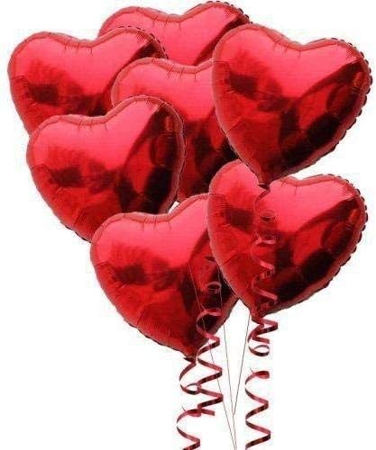 Red Heart Party Balloons – 20pcs