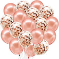 Rose Gold Metallic Balloons –30pcs