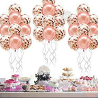 Rose Gold Metallic Balloons –30pcs
